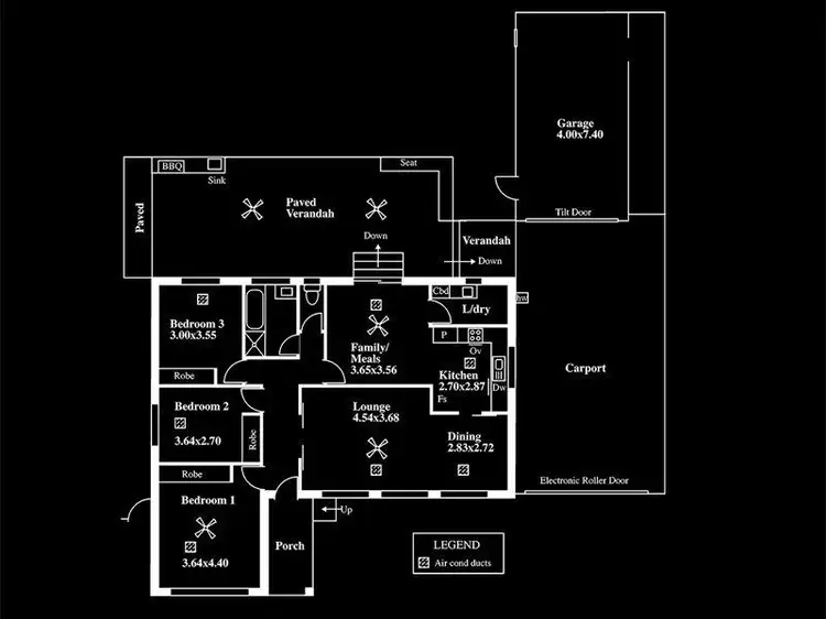 Floorplan of Homely house listing, 11 Ardross Crescent, Morphett Vale SA 5162