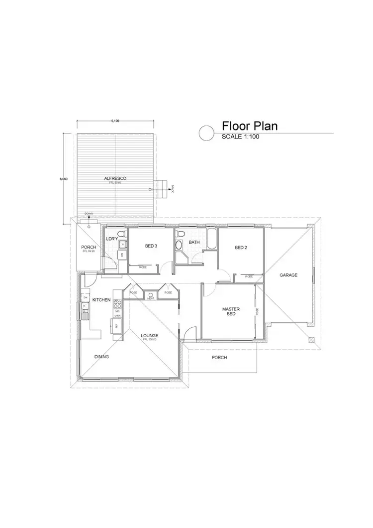 Floorplan of Homely house listing, 6 Burreburry Crescent, Orange NSW 2800