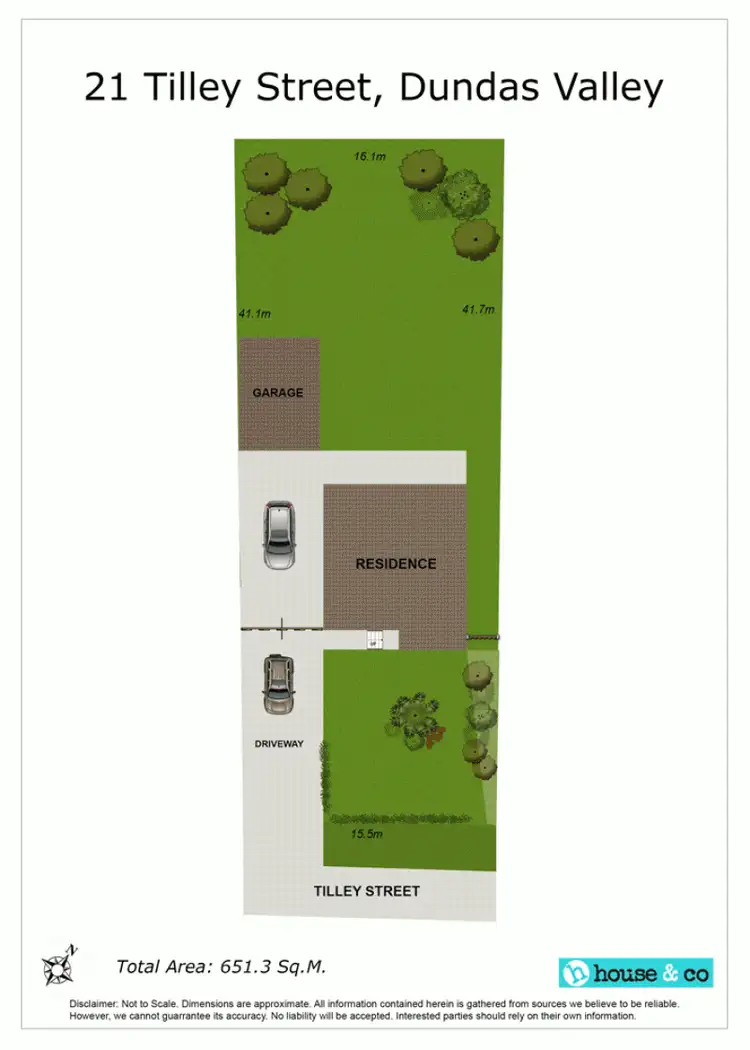 Floorplan of Homely house listing, 21 Tilley Street, Dundas Valley NSW 2117