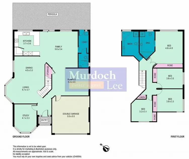 Floorplan of Homely house listing, 8 Sentinel Avenue, Kellyville NSW 2155