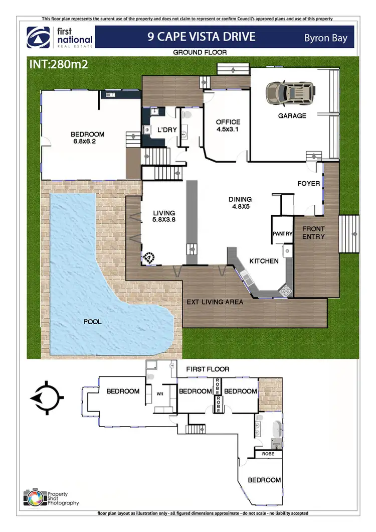 Floorplan of Homely house listing, 9 Cape Vista Drive, Ewingsdale NSW 2481