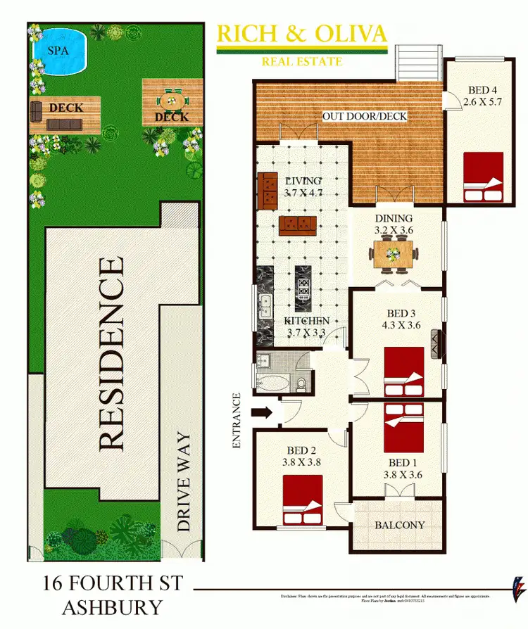 Floorplan of Homely house listing, 16 Fourth Street, Ashbury NSW 2193