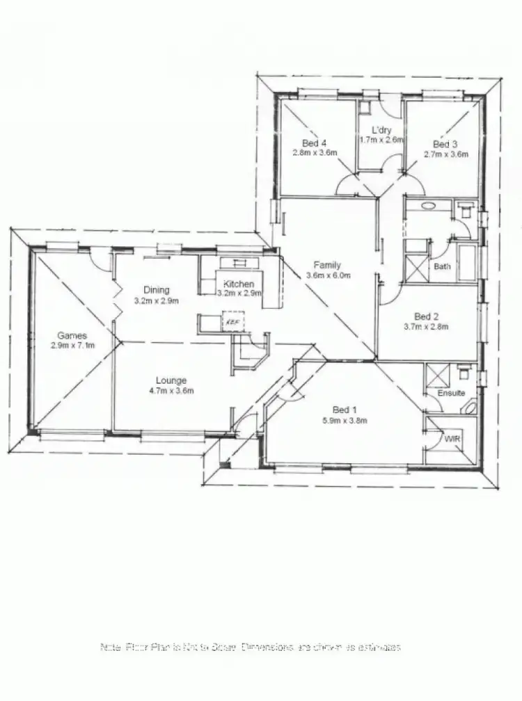 Floorplan of Homely house listing, Address available on request