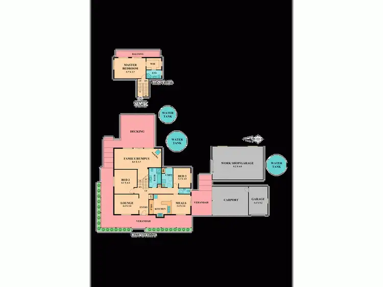 Floorplan of Homely house listing, 160 DARRAWEIT VALLEY ROAD, DARRAWEIT VALLEY, Wallan VIC 3756