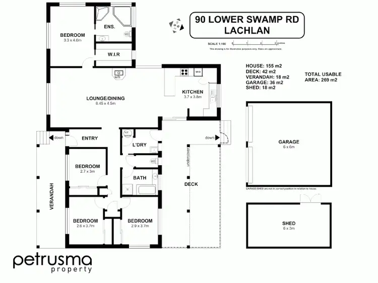 Floorplan of Homely house listing, 90 Lower Swamp Road, Lachlan TAS 7140