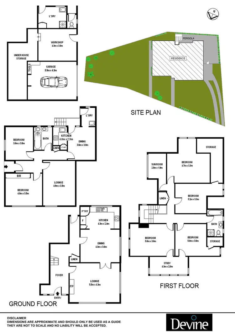 Floorplan of Homely house listing, 38 Sutherland Road, North Parramatta NSW 2151
