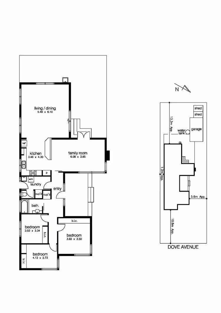 Floorplan of Homely house listing, 33 Dove Avenue, Altona VIC 3018