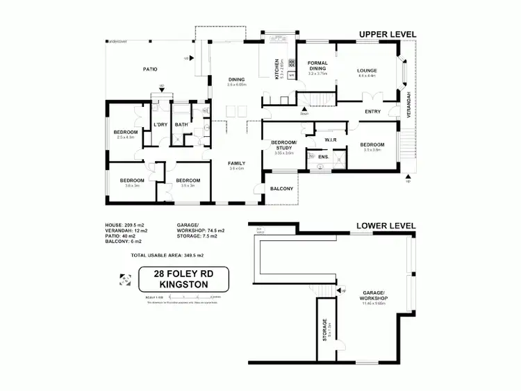 Floorplan of Homely house listing, 28 Foley Road, Kingston TAS 7050