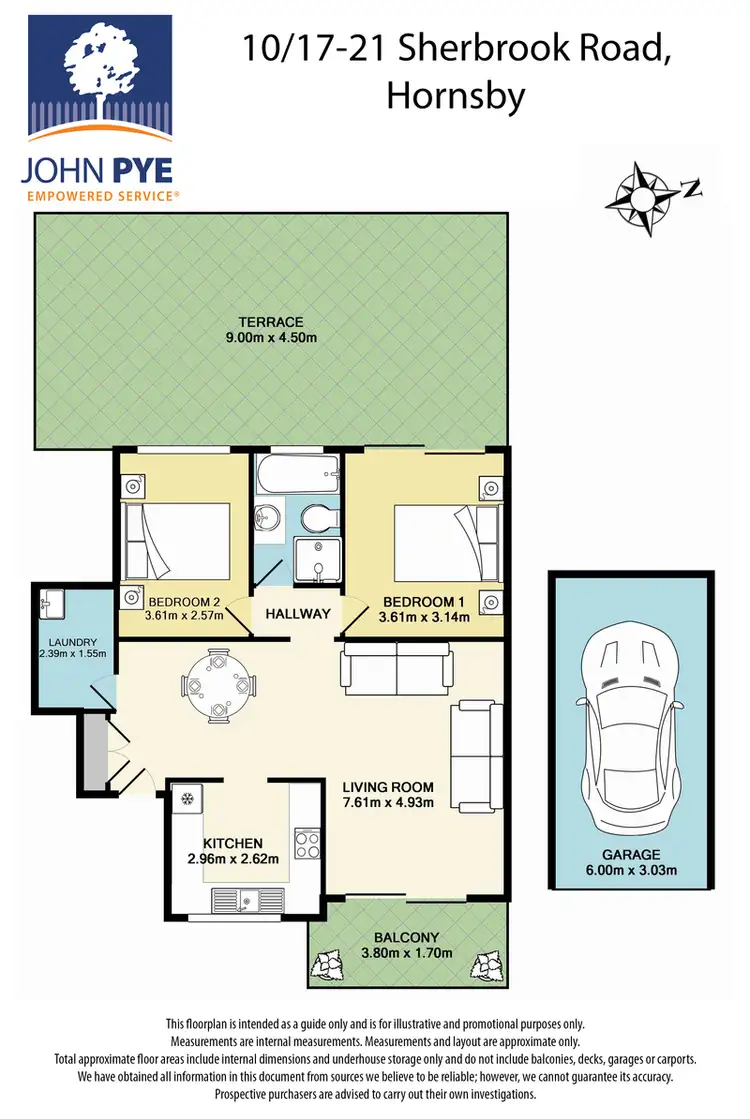 Floorplan of Homely unit listing, 10/17-21 Sherbrook Road, Hornsby NSW 2077
