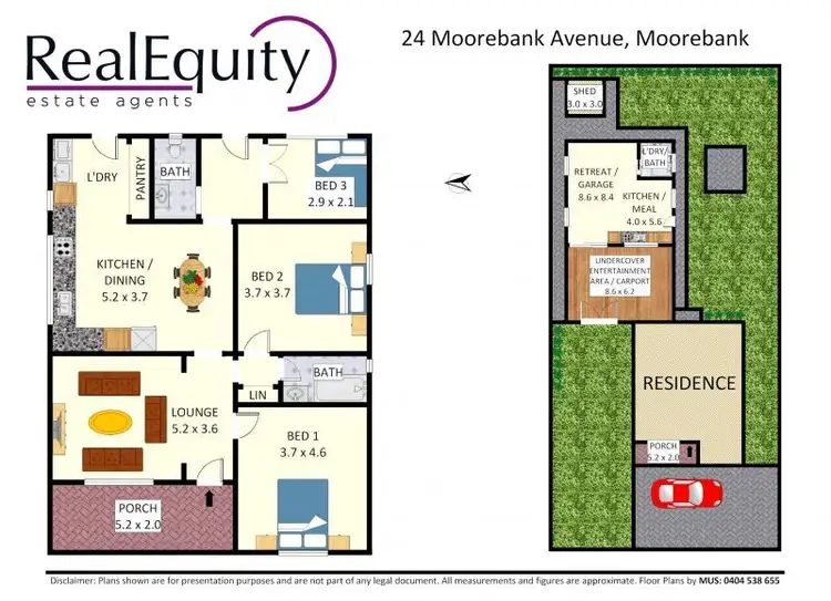 Floorplan of Homely house listing, 24 Moorebank Avenue, Moorebank NSW 2170