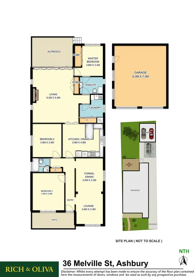 Floorplan of Homely house listing, 36 Melville Street, Ashbury NSW 2193