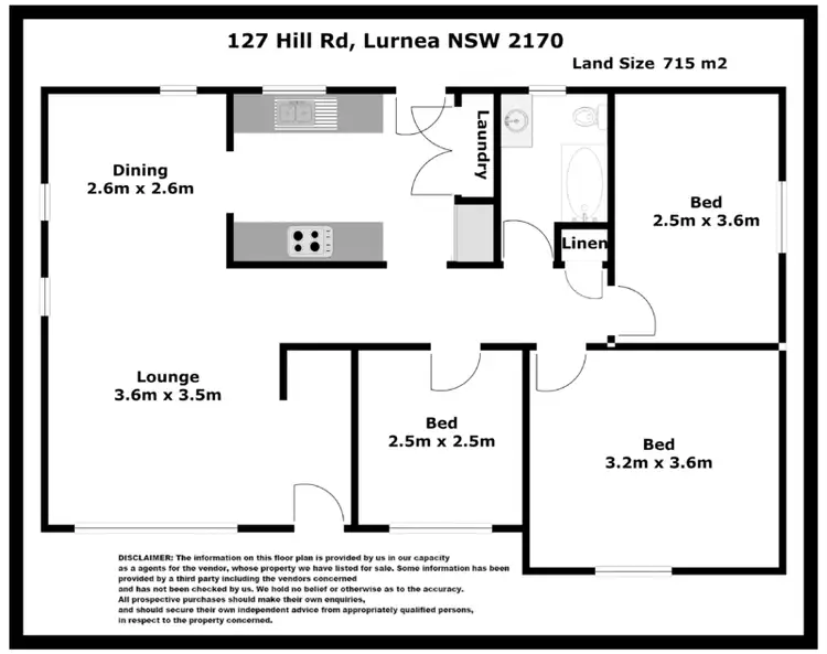 Floorplan of Homely house listing, 127 Hill Road, Lurnea NSW 2170
