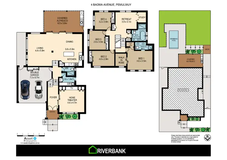 Floorplan of Homely house listing, 4 Baoma Ave, Pemulwuy NSW 2145