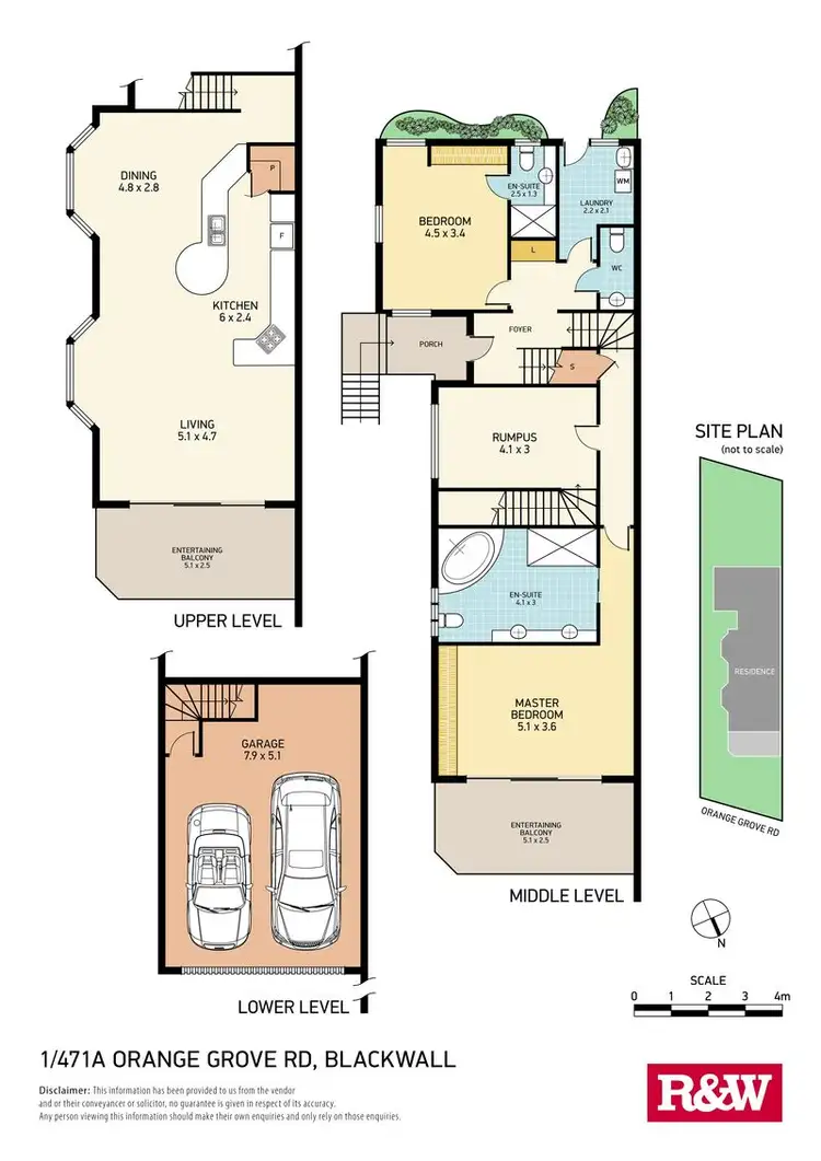 Floorplan of Homely townhouse listing, Address available on request