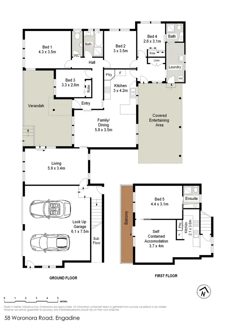Floorplan of Homely house listing, 58 Woronora Road, Engadine NSW 2233