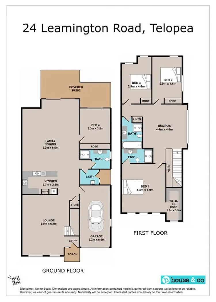 Floorplan of Homely semi-detached listing, 24 Leamington Road, Telopea NSW 2117