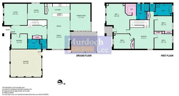 Floorplan of Homely house listing, 11 Philippa Court, Kellyville NSW 2155