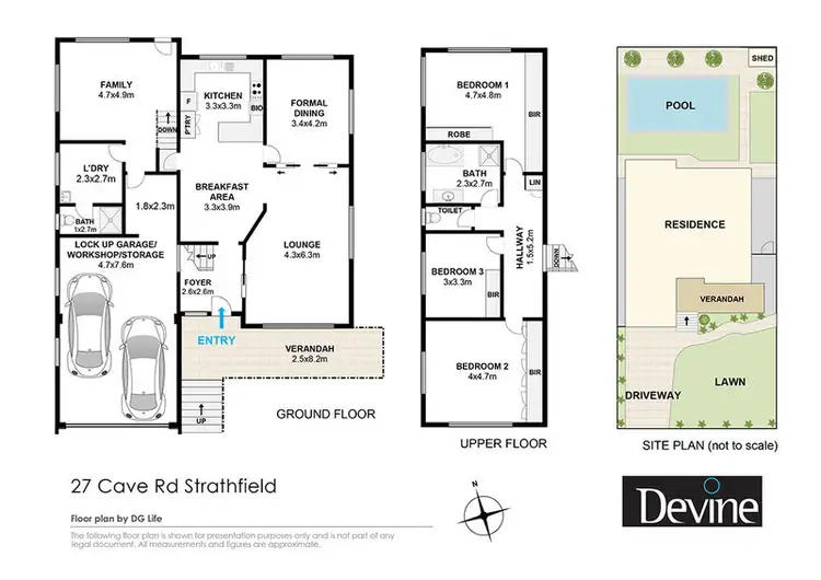 Floorplan of Homely house listing, 27 Cave Road, Strathfield NSW 2135