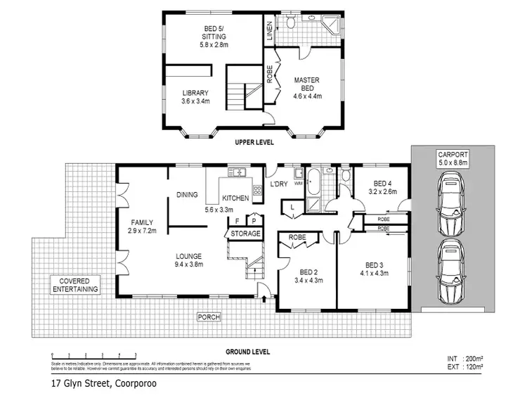 Floorplan of Homely house listing, 17 Glyn Street, Coorparoo QLD 4151