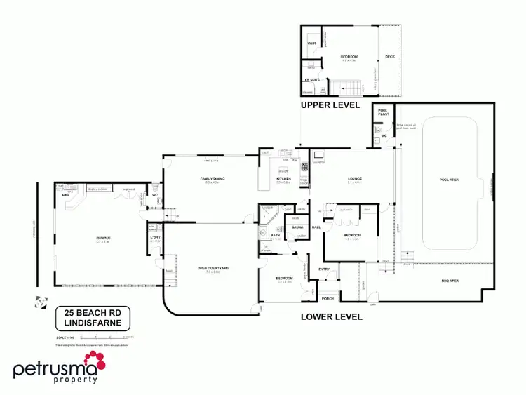 Floorplan of Homely house listing, 25 Beach Road, Lindisfarne TAS 7015