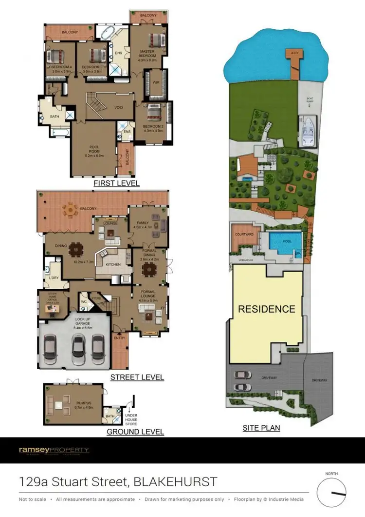 Floorplan of Homely house listing, 129a Stuart Street, Blakehurst NSW 2221