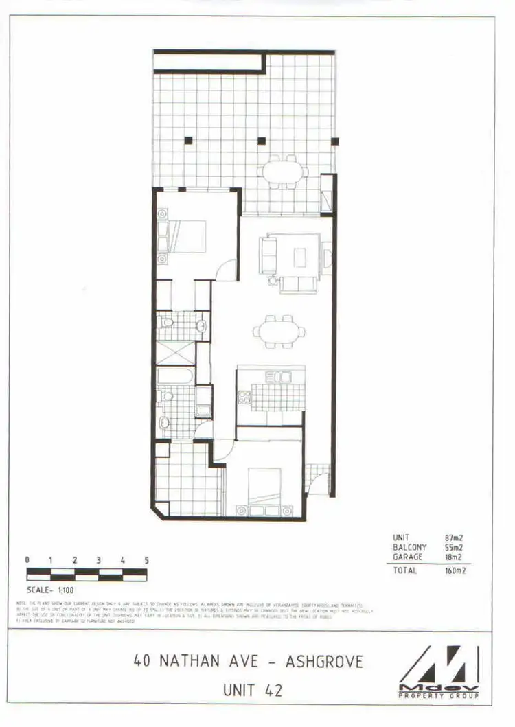 Floorplan of Homely apartment listing, 42/40 Nathan Ave, Ashgrove QLD 4060