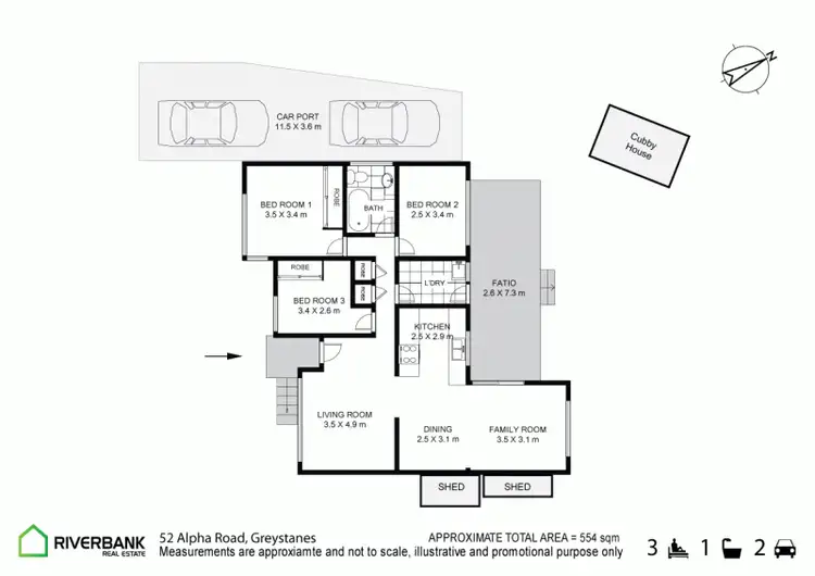 Floorplan of Homely house listing, 52 Alpha Road, Greystanes NSW 2145