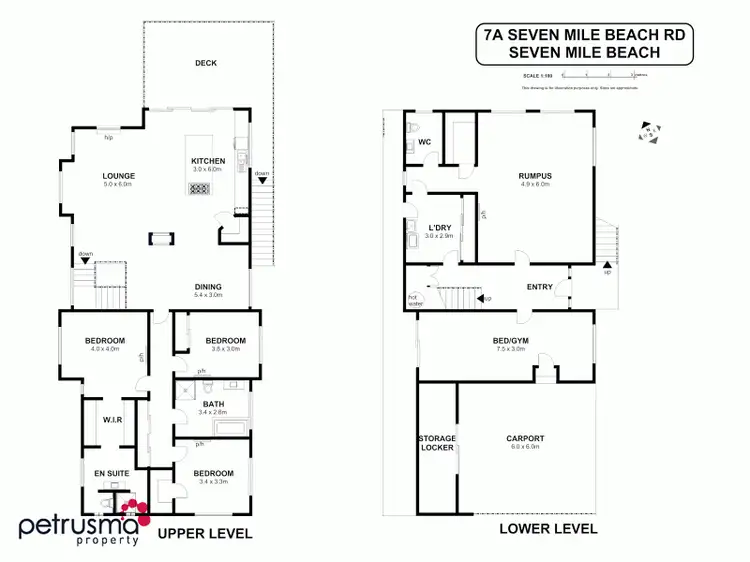 Floorplan of Homely house listing, 7A Seven Mile Beach Road, Seven Mile Beach TAS 7170