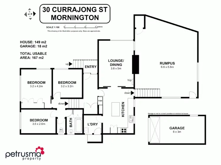 Floorplan of Homely house listing, 30 Currajong Street, Mornington TAS 7018