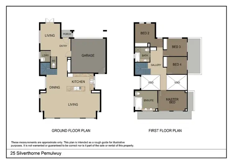 Floorplan of Homely house listing, 25 Silverthorne Dr, Pemulwuy NSW 2145