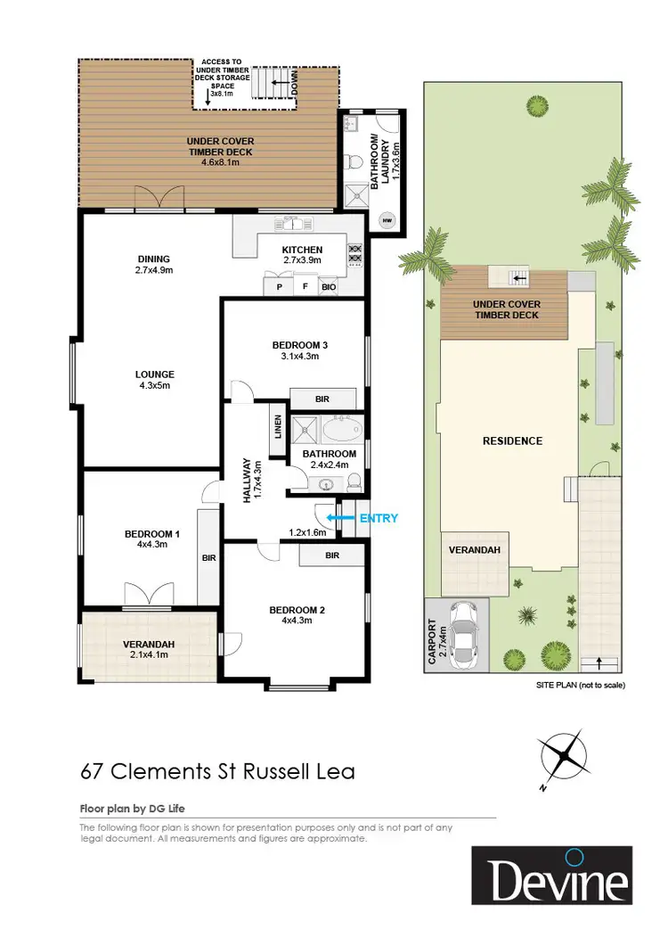 Floorplan of Homely house listing, 67 Clements Street, Russell Lea NSW 2046