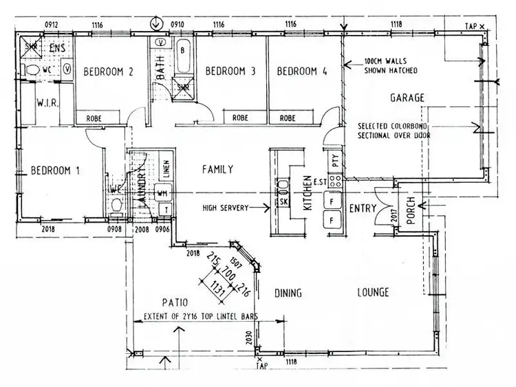 Floorplan of Homely house listing, 28 JAMIESON, Trinity Beach QLD 4879