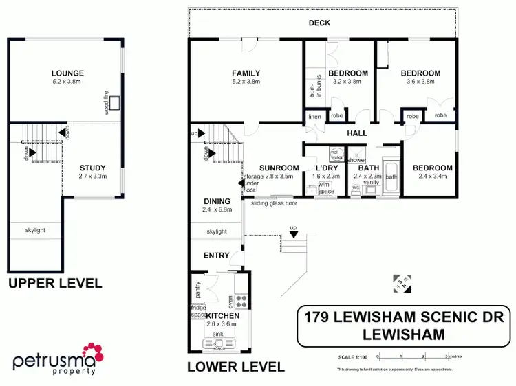 Floorplan of Homely house listing, 179 Lewisham Scenic Drive, Lewisham TAS 7173