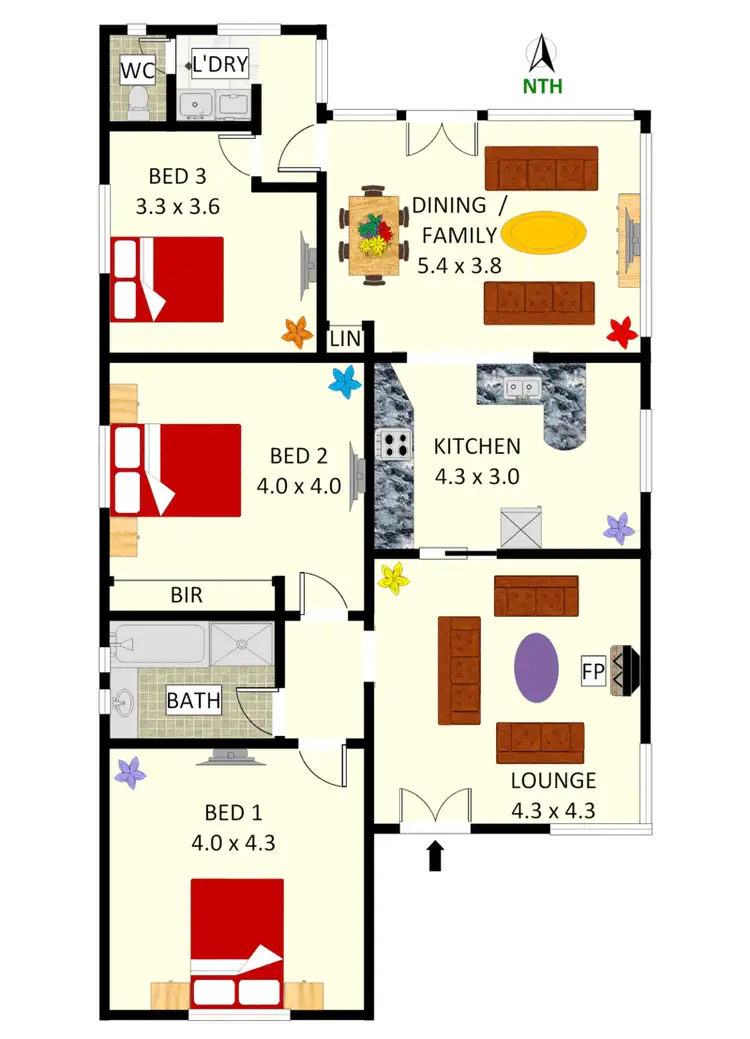 Floorplan of Homely house listing, 37 Hextol Street, Croydon Park NSW 2133