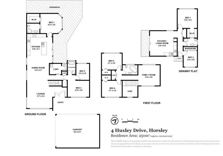 Floorplan of Homely house listing, 4 Huxley Drive, Horsley NSW 2530