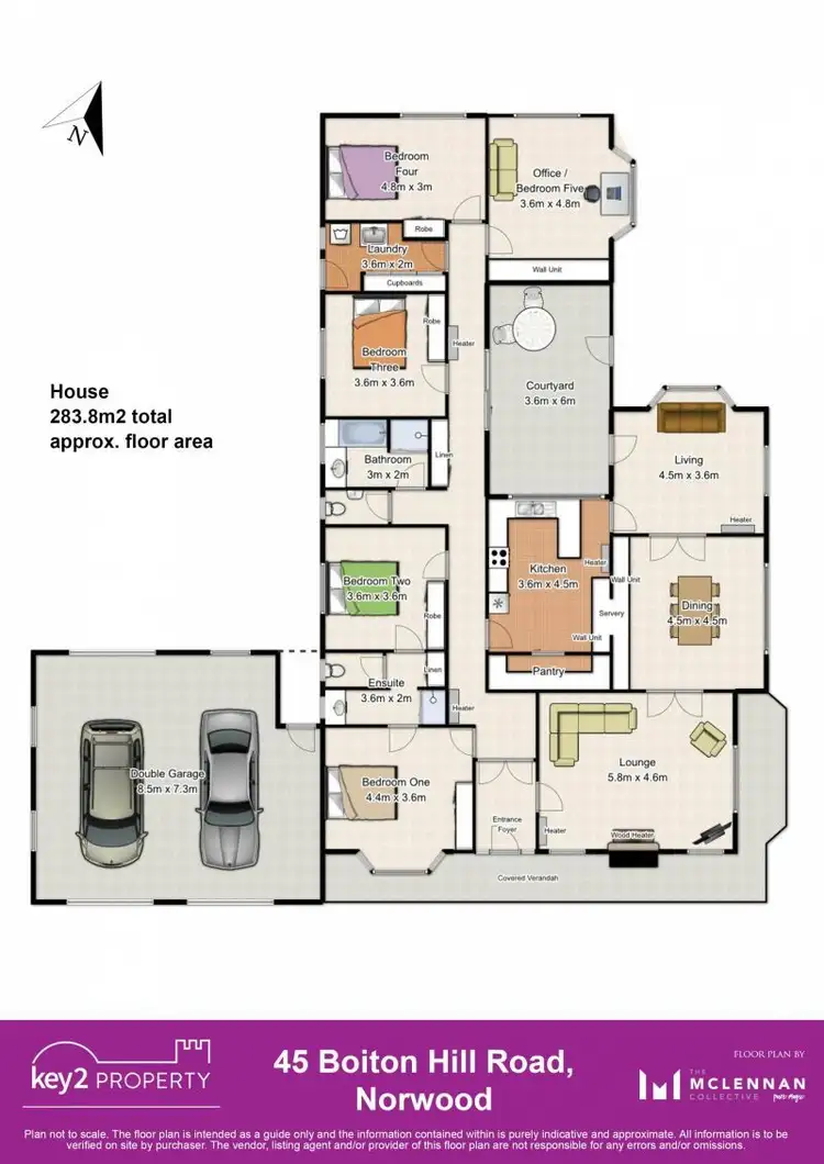 Floorplan of Homely house listing, 45 Boiton Hill Road, Norwood TAS 7250