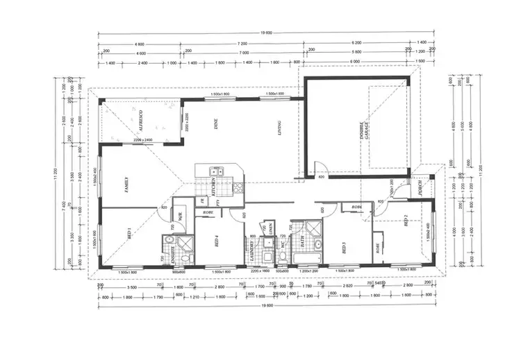 Floorplan of Homely house listing, 6 Montalbion Avenue, Trinity Park QLD 4879