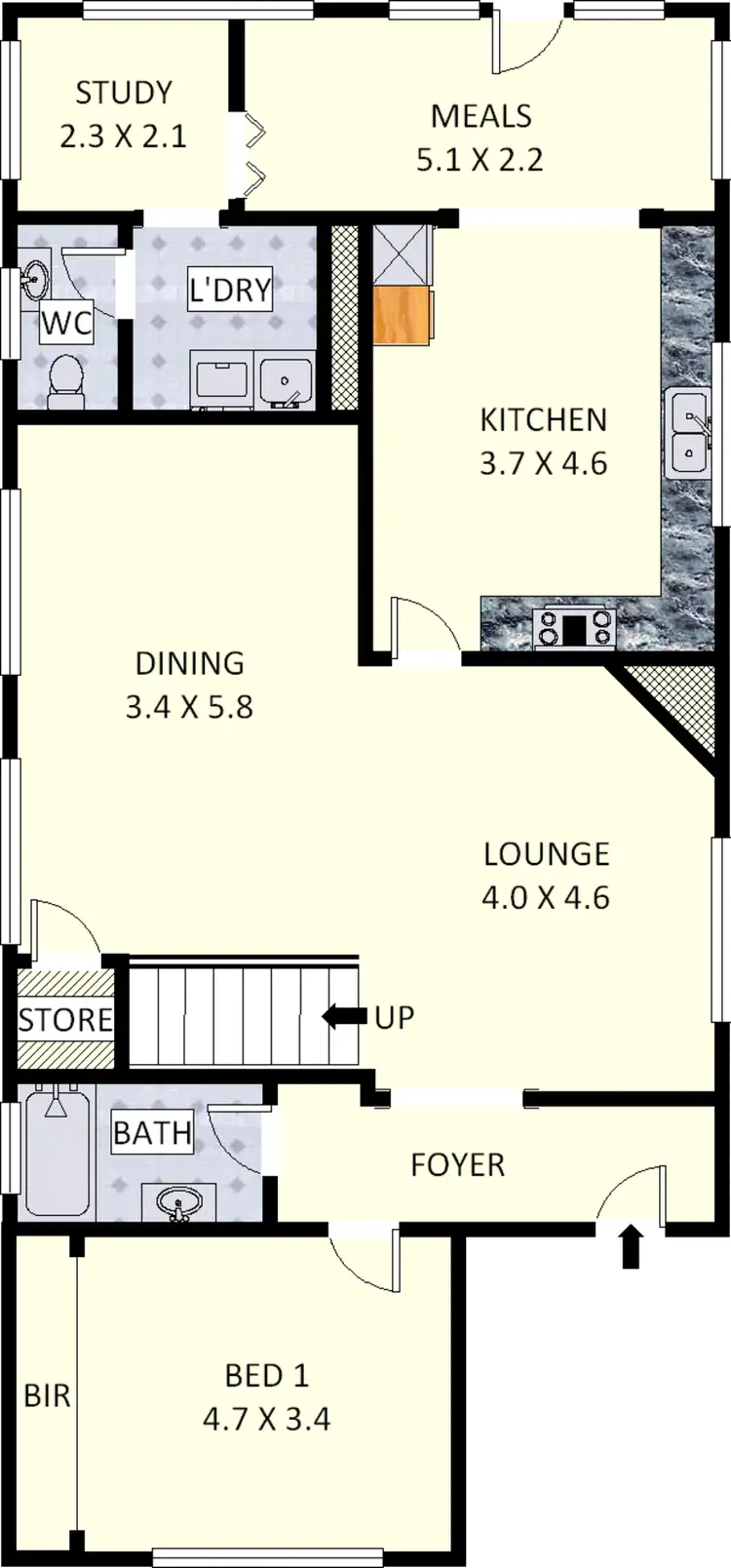 Floorplan of Homely house listing, 24 Linthorn Avenue, Croydon Park NSW 2133