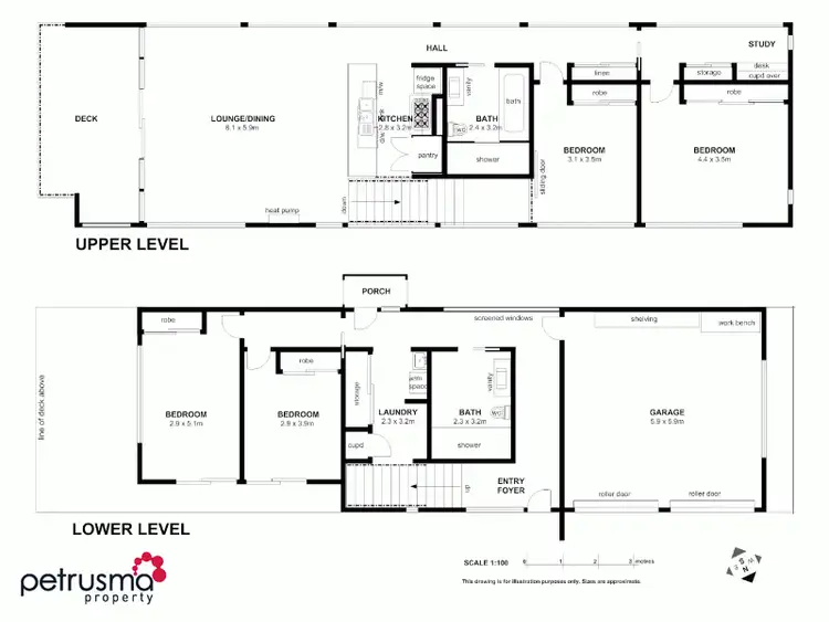 Floorplan of Homely house listing, 11 Henty Close, Old Beach TAS 7017