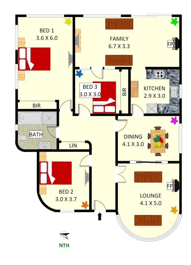 Floorplan of Homely house listing, 12 Badminton Road, Croydon NSW 2132