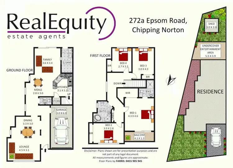 Floorplan of Homely semi-detached listing, 272a Epsom Road, Chipping Norton NSW 2170
