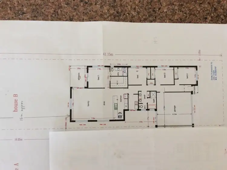 Floorplan of Homely land listing, 15a Blaby Road, Morphett Vale SA 5162