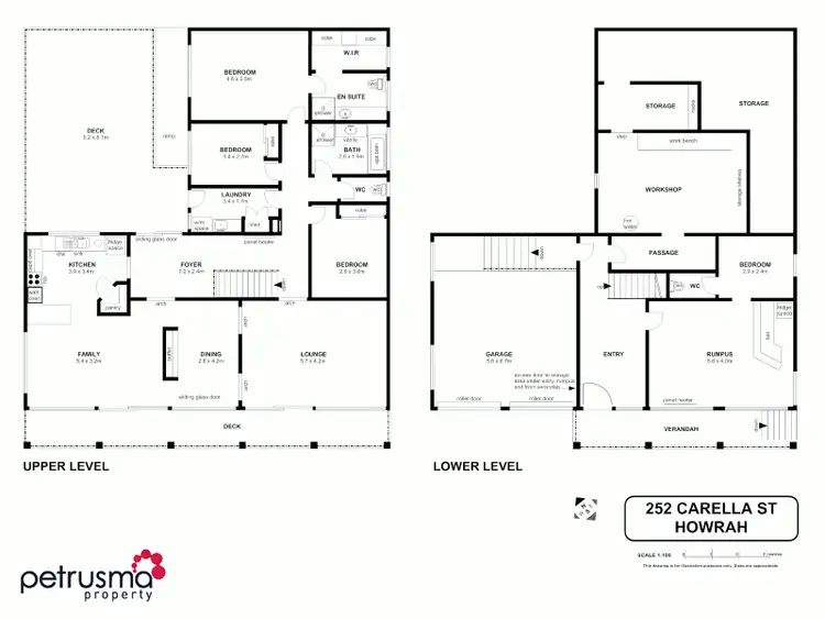 Floorplan of Homely house listing, 252 Carella Street, Howrah TAS 7018