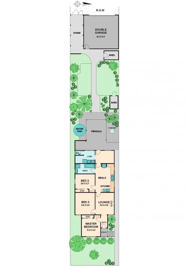 Floorplan of Homely house listing, 17 SYDNEY STREET, Kilmore VIC 3764
