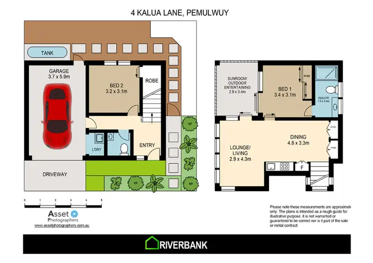 Floorplan of Homely house listing, 4 Kalua Lane, Pemulwuy NSW 2145