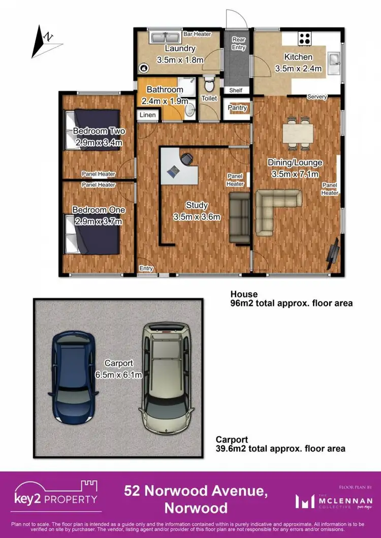 Floorplan of Homely house listing, 52 Norwood Avenue, Norwood TAS 7250