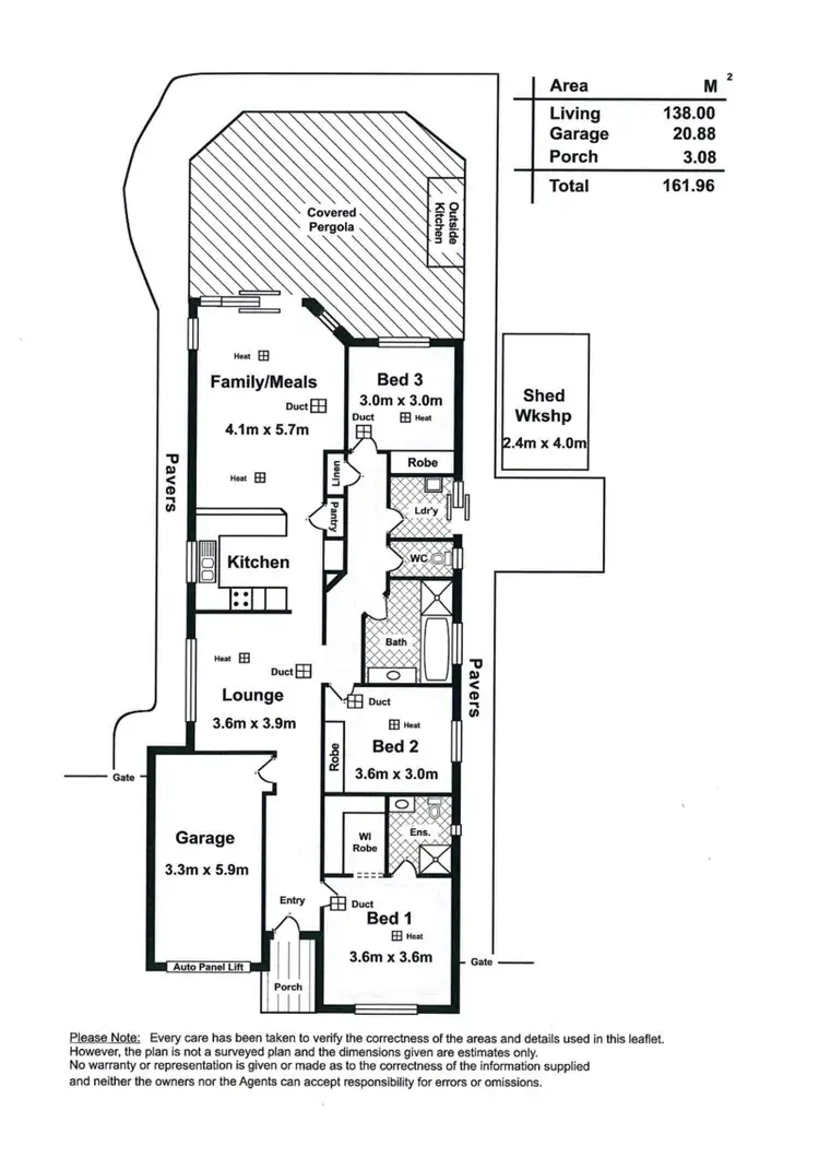 Floorplan of Homely house listing, 11 Cathcart Terrace, Seacliff Park SA 5049