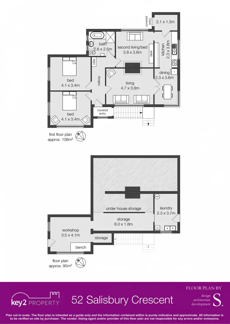 Floorplan of Homely house listing, 52 Salisbury Crescent, West Launceston TAS 7250
