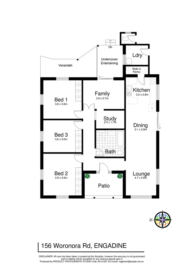 Floorplan of Homely house listing, 156 Woronora Road, Engadine NSW 2233
