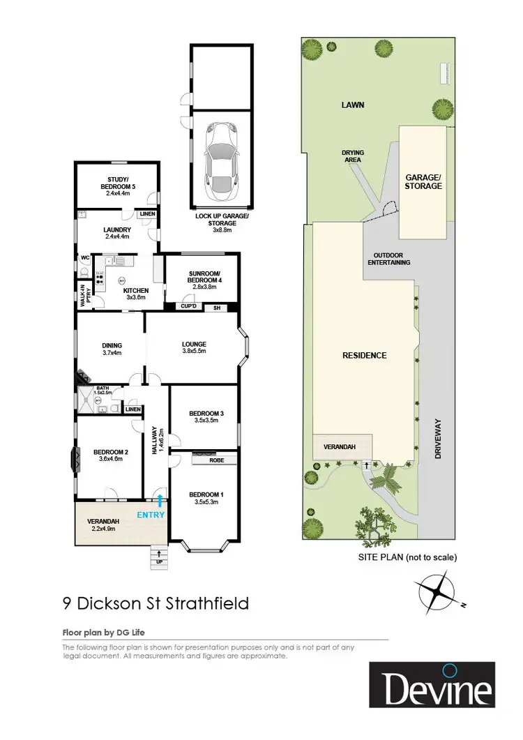 Floorplan of Homely house listing, 9 Dickson Street, Strathfield NSW 2135